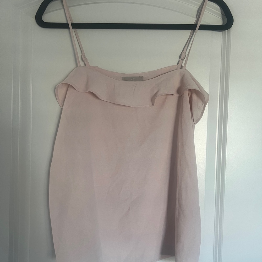 H&M Light Pink Camisole Top